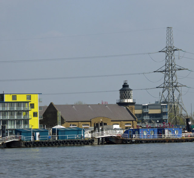 Trinity buoy lighthouse wharf