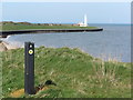 England Coast Path Signage, Whitley Bay