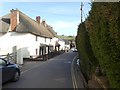 Thatched house in High Street, Ide