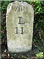 Old Milestone by the B3254, south of Trussel Bridge