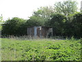 Corrugated iron shed