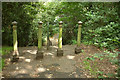 Posts and steps, Maryon Wilson Park