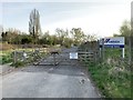 Entrance to Attenborough Quarry