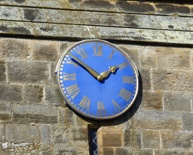 St Mary's Church Clock in Speldhurst, Kent