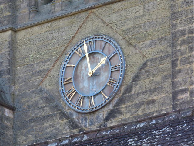 St Paul's Church Clock in Rusthall, Kent