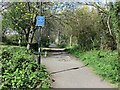 Sign near Churchill Playing Fields, Monkseaton