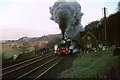 Clun Castle climbing Gresford Bank, 1967