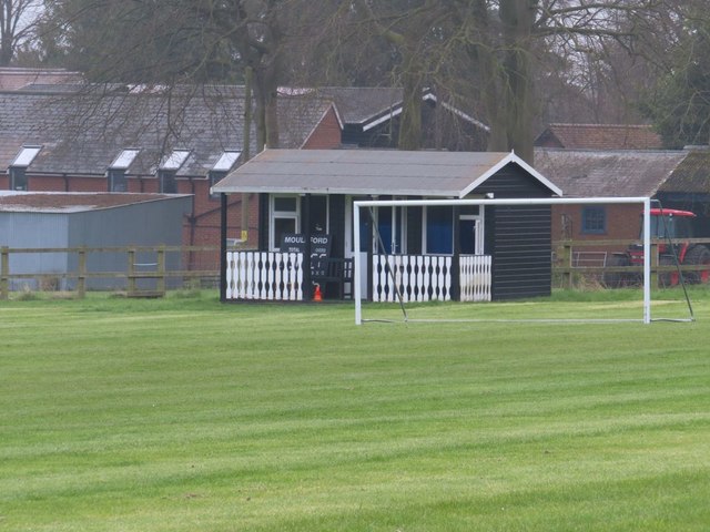 Pavilion by the pitch