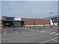 SX9392 : Waitrose supermarket and empty car park, Exeter by David Smith