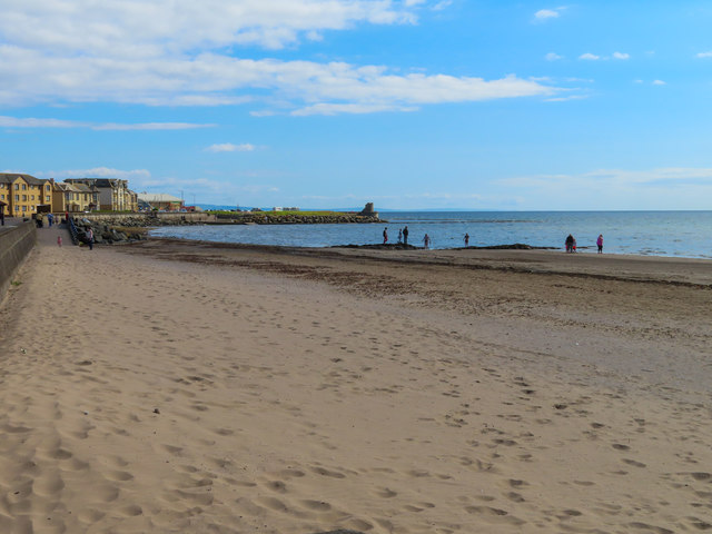 South Beach in Saltcoats