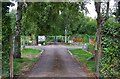 Entrance to Lakeside Allotments, Witney, Oxon