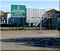 Edwin Street Industrial Estate nameboard, Crindau, Newport