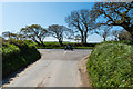 Road junction near Grampound Road