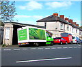 Asda home delivery van, Aston Crescent, Newport