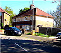 Yellow grit/salt box, Brynglas Avenue, Newport