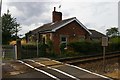 TM3862 : Saxmundham: Crossing Cottage, Kiln Lane by Christopher Hilton