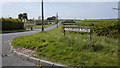 Road junction near Donaghadee