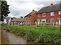 Recent housing in Weston, Staffordshire