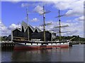 NS5565 : Glenlee on the River Clyde by Steve Daniels