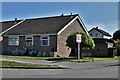 Dickleburgh: Bungalow at the corner of Rectory Road and Beech Way