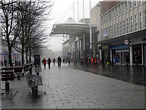 SU4111 : Above Bar pedestrianised area, Southampton by John Lucas