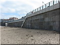 NZ3572 : Sea Defences, Central Lower Promenade, Whitley Bay by Geoff Holland