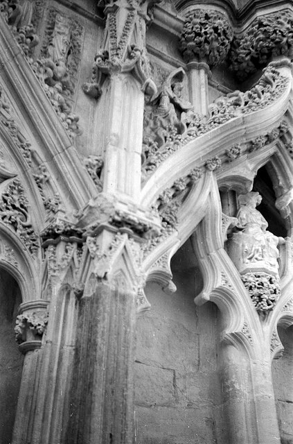 The Lady Chapel, Ely Cathedral, 1961  detail