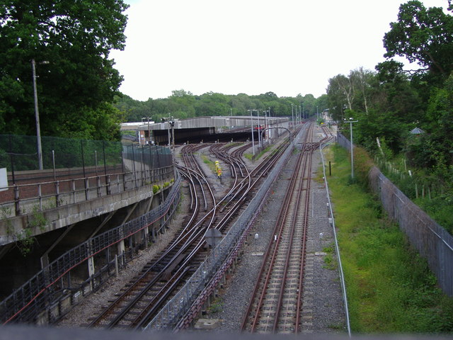 Highgate sidings by Wood Lane