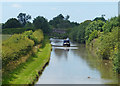 Narrowboat on the Shropshire Union Canal