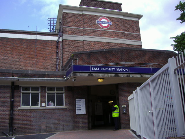 East Finchley Station rear entrance