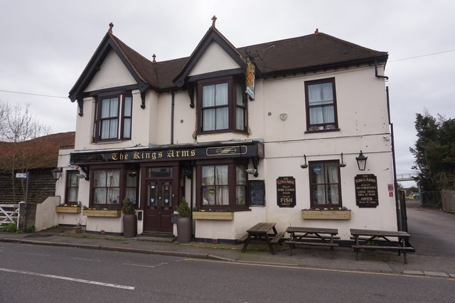 The King's Arms, Longford © Ian S Cc-by-sa 2.0 :: Geograph Britain And 