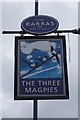 TQ0776 : The Three Magpies Public House on Bath Road by Ian S