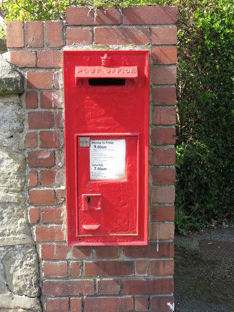 Wall Mounted Victorian Letter Box,... © Geoff Holland :: Geograph ...