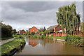 Trent and Mersey Canal approaching Stone in Staffordshire