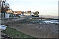 Seawall, Eastney Lake