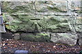 Benchmark on wall on south side of Mapperley Street