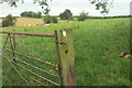 Waymark near Birches Farm