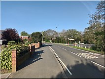 TQ1068 : Fordbridge Road near the Car Park by James Emmans