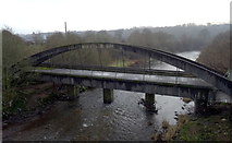 SD7506 : The River Irwell seen from Prestolee Aqueduct by habiloid