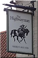 Sign for the Highwayman, Sheriff Hutton 