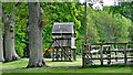 Hut on stilts at Brownhill