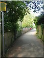 Public bridleway, Belle Isle, Exeter