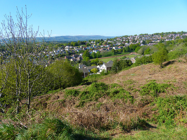 Looking towards the north from Gaer Fort