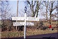 Old signpost at Pill Heath