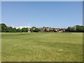 Cricket Ground view towards Kempton Park Race Course Stand