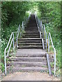 Up and over the old railway line