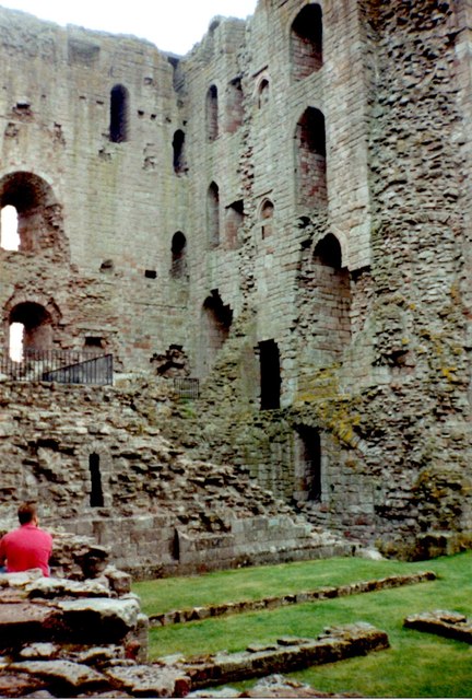 Norham Castle, keep interior