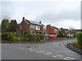 Houses on Church Close, Ranton