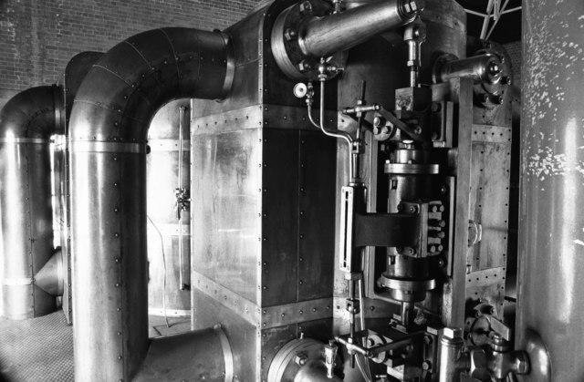 Maple Brook Pumping Station - steam engine