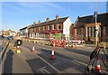 Roadworks on Sherrard Street